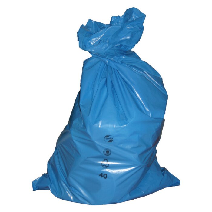 LDPE rubbish bag 120 litres 700 x 1100 mm, 250 pieces