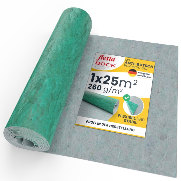 flesta® Abdeckvlies Haftvlies Premium 260 g weiß 1 x 25 m