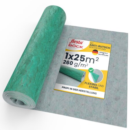 flesta® Abdeckvlies Haftvlies Premium 260 g weiß 1 x 25 m