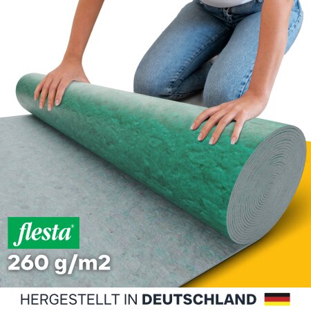 flesta® Abdeckvlies Haftvlies Premium 260 g weiß 1 x 25 m