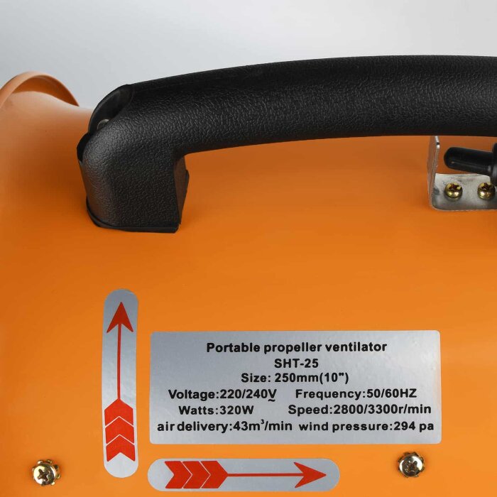 Axialventilator Luftgeblse Hurricane 3.900 m/h
