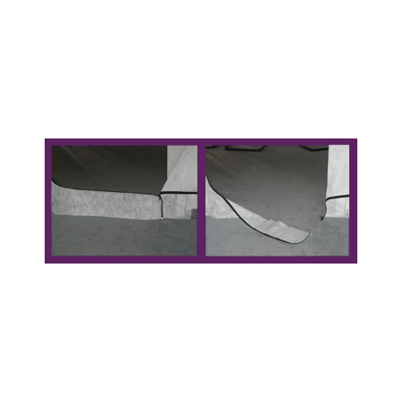 Staubschutztür Schmutzschleuse m....