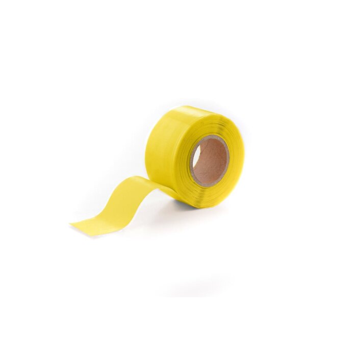 BlitzTape STANDARD in colour YELLOW, 25 mm x 3 m x 0,5 mm universal self-amalgamating silicone tape repair tape sealing tape