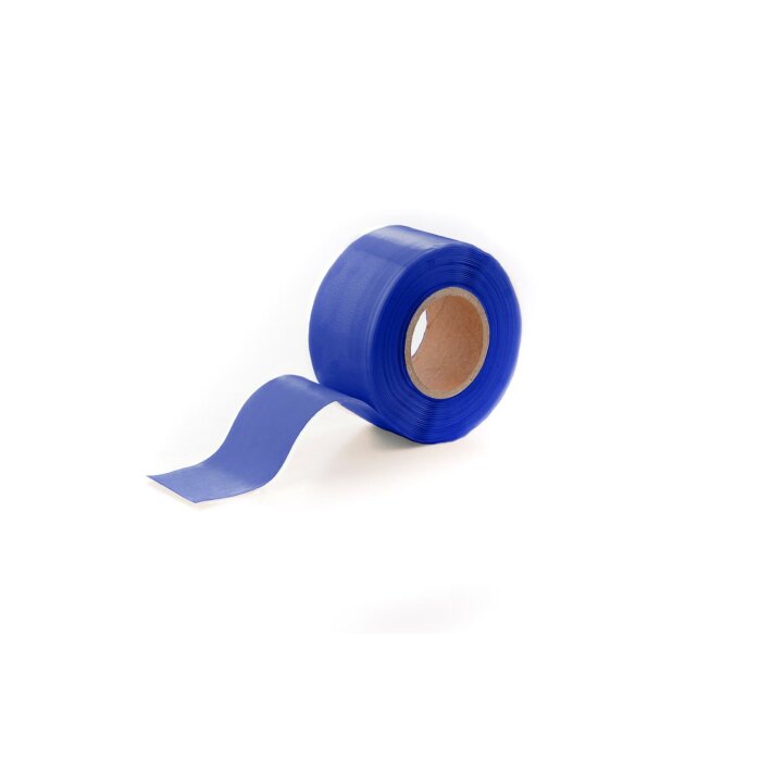 BlitzTape STANDARD in colour BLUE, 25 mm x 3 m x 0,5 mm universal self-amalgamating silicone tape repair tape sealing tape