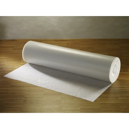 flesta® Abdeckvlies EasyTopper BG selbsthaftend für Boden und Treppe 150g, weiß/hellbunt, 1 x 25 m