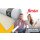 flesta® Abdeckvlies EasyTopper BG selbsthaftend für Boden und Treppe 150g, weiß/hellbunt, 1 x 25 m