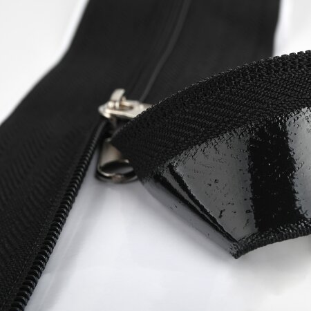 Reissverschluss selbstklebend Zipper 3,2 x 210 cm, schwarz