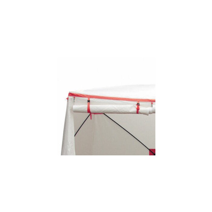 Arbeitszelt Montagezelt 350 KE 350 x 350 x 215 cm in Rot