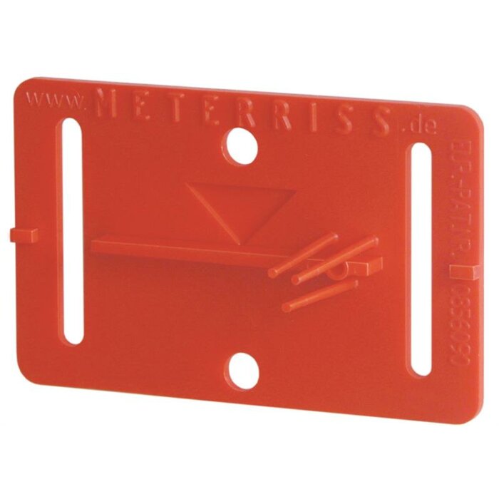 Rothbucher RS21 Meterriss-Plakette selbstklebend, fr Putzarbeiten, 50er Pack