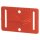 Rothbucher RS21 Meterriss-Plakette selbstklebend, für Putzarbeiten, 50er Pack, rot