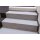 flesta® Abdeckvlies Treppenschutzvlies mit selbstklebender Folie 130 g, weiß, 0,65 x 25 m