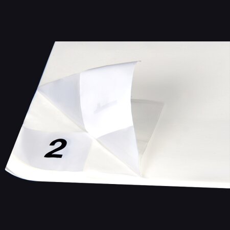 flesta® Schmutzklebematte Staubbindematte, 60 Klebeblätter