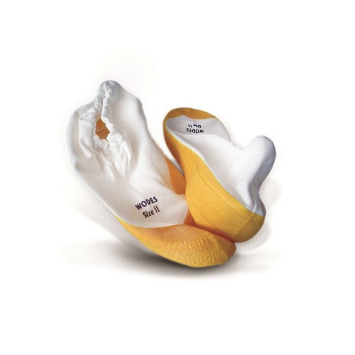 Professional shoe covers size 45-48 (UK 10 - 13 / USA 11 - 14), yellow autoclavable